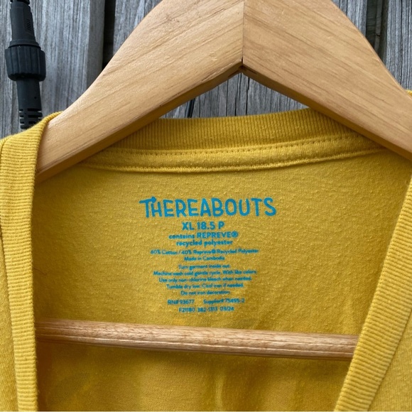 ThereAbouts Yellow Graphic Outdoor Adventures Retro Colored T-Shirt XL - Picture 3 of 4